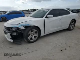 ✅ 2019 Dodge Charger Police • VIN: 2C3CDXAG7KH599200 • Lot: 53521635. Wystawiony na Copart z przebiegiem 72 899 mil. Bezpłatny archiwum sprzedaży aukcyjnych z USA i szczegółowy raport historii pojazdu na DreamBid. Zdjęcie 1.