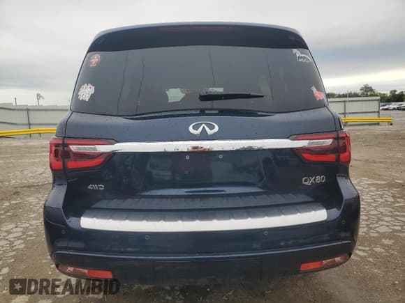 ✅ 2024 Infiniti QX80 Sensory • VIN: JN8AZ2BE9R9330859 • Lot: 72785424. Listed on Copart with 9,620 mi. Free auction sales archive from the USA and detailed vehicle history report at DreamBid. Image 6.