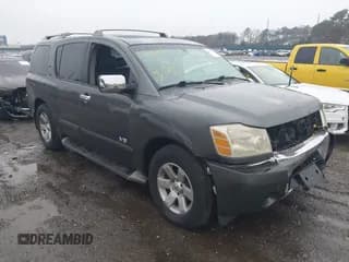 ✅ 2005 Nissan Armada LE • VIN: 5N1AA08B25N701832 • Lot: 43776144. Listed on IAAI with 159,294 mi. Free auction sales archive from the USA and detailed vehicle history report at DreamBid. Image 1.