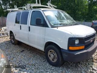 ✅ 2009 Chevrolet Express Cargo • VIN: 1GCGG25C191146374 • Lot: 42362448. Listed on IAAI with 318,817 mi. Free auction sales archive from the USA and detailed vehicle history report at DreamBid. Image 1.