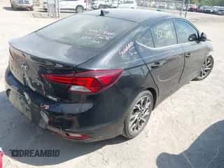 2020 Hyundai Elantra SEL with VIN KMHD84LF3LU015456, listed as a IAAI auction lot 43220966 with 118,280 mi miles and . Bid and sale history available at DreamBid. Image 4.