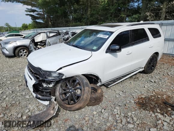 ✅ 2019 Dodge Durango GT Plus • VIN: 1C4RDJDG6KC848412 • Lot: 66179995. Listed on Copart with 57,241 mi. Free auction sales archive from the USA and detailed vehicle history report at DreamBid. Image 1.