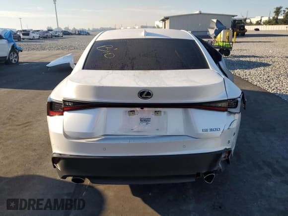 ✅ 2024 Lexus IS 300 • VIN: JTHCA1D29R5132524 • Lot: 91416305. Listed on Copart with 29,491 mi. Free auction sales archive from the USA and detailed vehicle history report at DreamBid. Image 6.