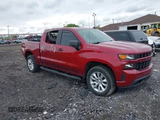 ✅ 2020 Chevrolet Silverado 1500 Custom • VIN: 1GCPYBEK7LZ310563 • Lot: 42274147. Listed on IAAI with 48,410 mi. Free auction sales archive from the USA and detailed vehicle history report at DreamBid. Image 1.