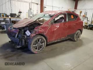 2014 Hyundai Tucson Walking Dead Edition with VIN KM8JUCAG0EU815736, listed as a Copart auction lot 81373953 with Not provided miles and Salvage title. Bid and sale history available at DreamBid. Image 1.