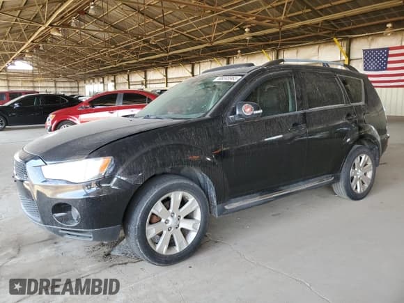 ✅ 2012 Mitsubishi Outlander SE • VIN: JA4AS3AW1CU001250 • Lot: 68048965. Wystawiony na Copart z przebiegiem 264 636 mil. Bezpłatny archiwum sprzedaży aukcyjnych z USA i szczegółowy raport historii pojazdu na DreamBid. Zdjęcie 1.