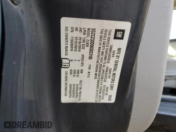 ✅ 2006 Saturn VUE • VIN: 5GZCZ33D06S823185 • Lot: 82991784. Wystawiony na Copart z przebiegiem 156 652 mil. Bezpłatny archiwum sprzedaży aukcyjnych z USA i szczegółowy raport historii pojazdu na DreamBid. Zdjęcie 15.