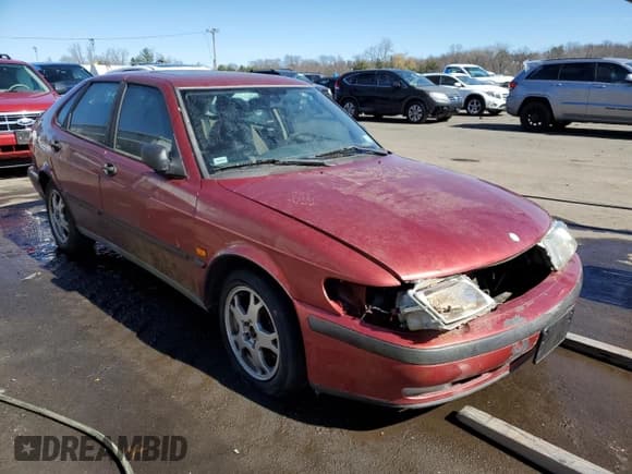 ✅ 1999 Saab 9-3 • VIN: YS3DD58N5X2001400 • Lot: 50387865. Listed on Copart with Not provided. Free auction sales archive from the USA and detailed vehicle history report at DreamBid. Image 4.