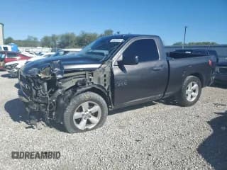 ✅ 2014 Ram 1500 Express • VIN: 3C6JR6AT1EG214916 • Lot: 86828545. Listed on Copart with 105,680 mi. Free auction sales archive from the USA and detailed vehicle history report at DreamBid. Image 1.