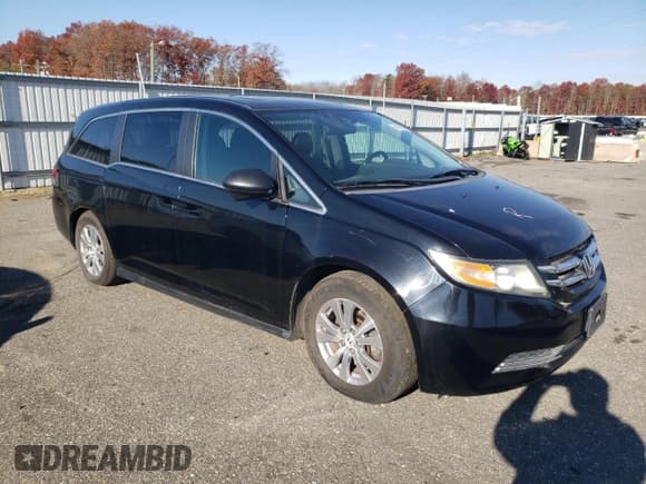 ✅ 2014 Honda Odyssey EX-L • VIN: 5FNRL5H69EB088348 • Lot: 91463135. Wystawiony na Copart z przebiegiem 83 223 mil. Bezpłatny archiwum sprzedaży aukcyjnych z USA i szczegółowy raport historii pojazdu na DreamBid. Zdjęcie 4.