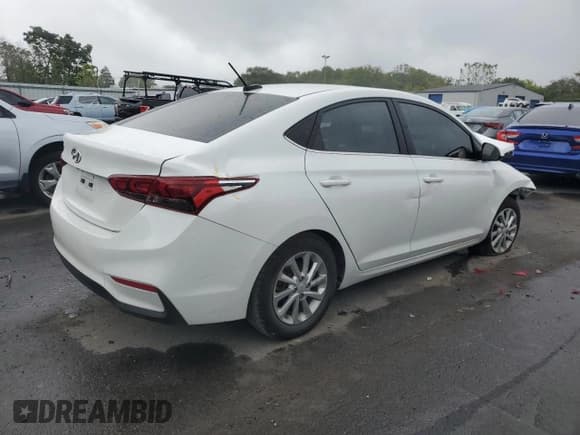 ✅ 2022 Hyundai Accent SE • VIN: 3KPC24A64NE180292 • Lot: 80014695. Listed on Copart with 44,353 mi. Free auction sales archive from the USA and detailed vehicle history report at DreamBid. Image 3.