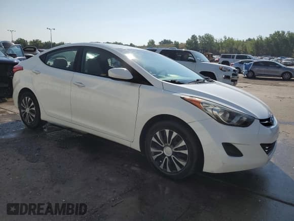 ✅ 2012 Hyundai Elantra GLS • VIN: 5NPDH4AE9CH127364 • Lot: 65050105. Listed on Copart with 108,004 mi. Free auction sales archive from the USA and detailed vehicle history report at DreamBid. Image 4.
