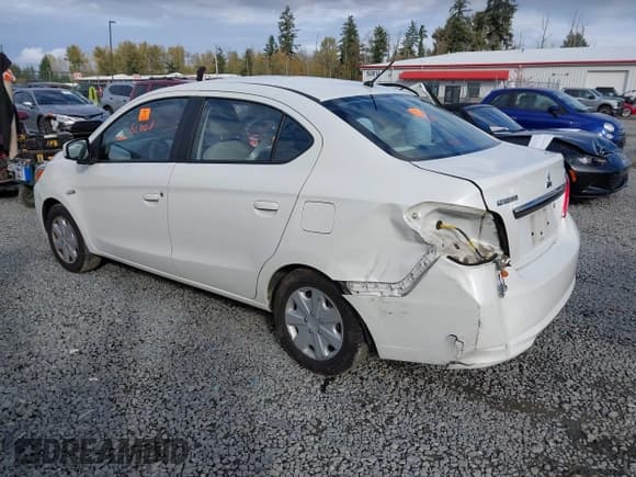 ✅ 2017 Mitsubishi Mirage ES • VIN: ML32F3FJ0HHF06603 • Лот: 43496652. Опубликован ранее на IAAI с пробегом 109 037 миль. Бесплатный доступ к архиву аукционных продаж из США и подробный отчёт об истории автомобиля на DreamBid. Изображение 3.