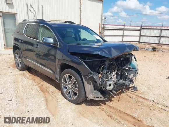 ✅ 2019 GMC Acadia Denali • VIN: 1GKKNPLS5KZ156408 • Lot: 43296780. Listed on IAAI with 83,923 mi. Free auction sales archive from the USA and detailed vehicle history report at DreamBid. Image 1.