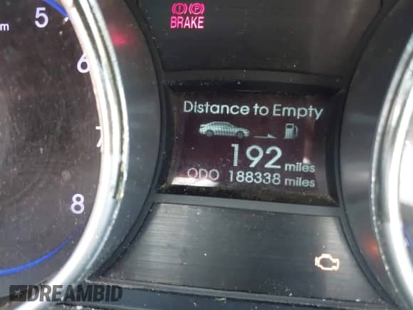 2013 Hyundai Sonata SE with VIN 5NPEC4AB5DH531028, listed as a IAAI auction lot 43247043 with 188,338 mi miles and . Bid and sale history available at DreamBid. Image 16.