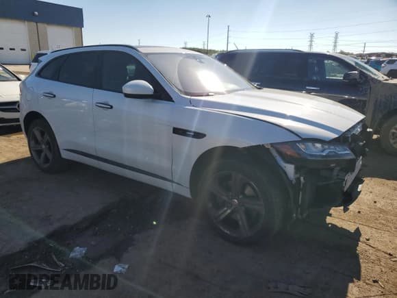 ✅ 2018 Jaguar F-Pace 30t R-Sport • VIN: SADCL2GX4JA350265 • Lot: 81139485. Listed on Copart with 85,891 mi. Free auction sales archive from the USA and detailed vehicle history report at DreamBid. Image 4.