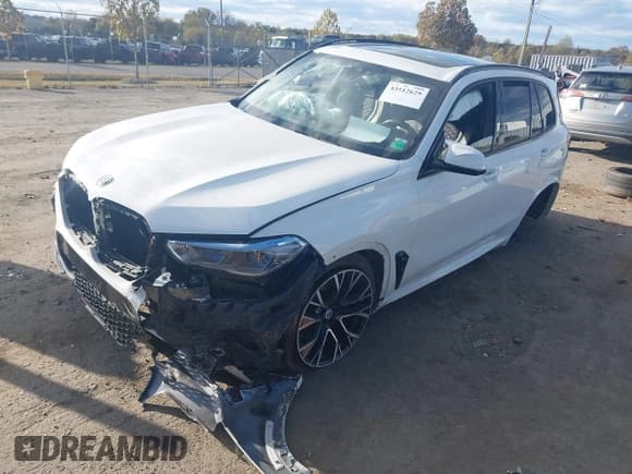 ✅ 2023 BMW X5 M • VIN: 5YMJU0C08P9P88463 • Лот: 43512629. Опубликован ранее на IAAI с пробегом 51 615 миль. Бесплатный доступ к архиву аукционных продаж из США и подробный отчёт об истории автомобиля на DreamBid. Изображение 2.
