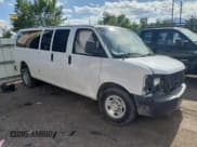 ✅ 2013 Chevrolet Express Passenger 1LS • VIN: 1GAZGZFA6D1120434 • Lot: 60413545. Listed on Copart with Not provided. Free auction sales archive from the USA and detailed vehicle history report at DreamBid. Image 4.