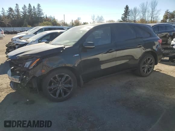 ✅ 2019 Acura MDX Technology • VIN: 5J8YD4H03KL801771 • Lot: 89878965. Wystawiony na Copart z przebiegiem Nie podano. Bezpłatny archiwum sprzedaży aukcyjnych z USA i szczegółowy raport historii pojazdu na DreamBid. Zdjęcie 1.