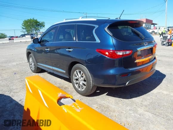 ✅ 2015 Infiniti QX60 • VIN: 5N1AL0MM3FC548957 • Lot: 42276104. Listed on IAAI with 102,946 mi. Free auction sales archive from the USA and detailed vehicle history report at DreamBid. Image 3.