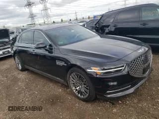 ✅ 2021 Genesis G90 Ultimate • VIN: KMTF54PH4MU092373 • Lot: 67854424. Wystawiony na Copart z przebiegiem 13 926 mil. Bezpłatny archiwum sprzedaży aukcyjnych z USA i szczegółowy raport historii pojazdu na DreamBid. Zdjęcie 4.