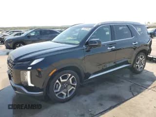 ✅ 2024 Hyundai Palisade SEL • VIN: KM8R44GE0RU745479 • Лот: 74239764. Опубликован ранее на Copart с пробегом 6 458 миль. Бесплатный доступ к архиву аукционных продаж из США и подробный отчёт об истории автомобиля на DreamBid. Изображение 1.