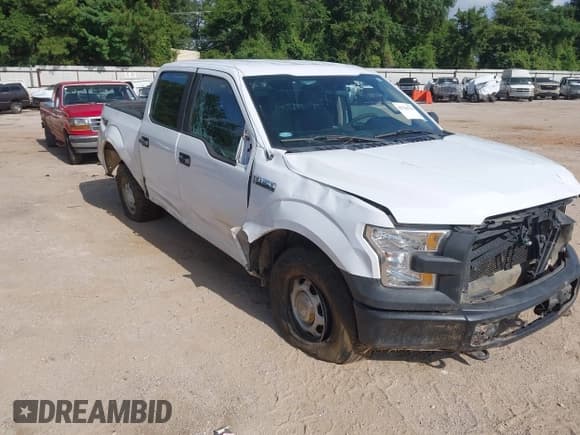 ✅ 2017 Ford F-150 XL • VIN: 1FTEW1EF6HKD01119 • Lot: 42756711. Listed on IAAI with 156,952 mi. Free auction sales archive from the USA and detailed vehicle history report at DreamBid. Image 1.