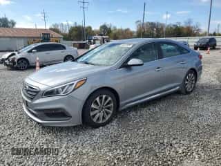 2015 Hyundai Sonata Limited with VIN 5NPE34AF7FH072199, listed as a Copart auction lot 86551605 with 73,437 mi miles and Salvage title. Bid and sale history available at DreamBid. Image 1.