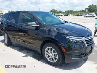 ✅ 2023 Chevrolet Equinox LS • VIN: 3GNAXHEG4PL104564 • Lot: 42676502. Listed on IAAI with 23,294 mi. Free auction sales archive from the USA and detailed vehicle history report at DreamBid. Image 1.
