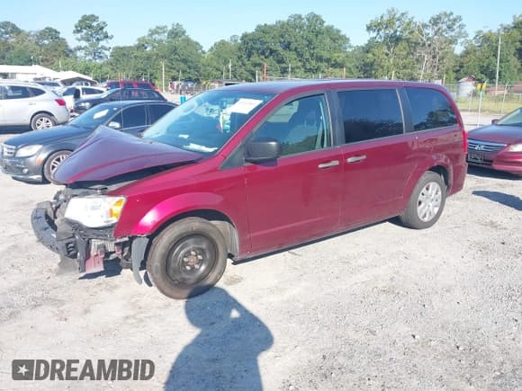 ✅ 2019 Dodge Grand Caravan SE Plus • VIN: 2C4RDGBG4KR638016 • Lot: 43142841. Listed on IAAI with 147,771 mi. Free auction sales archive from the USA and detailed vehicle history report at DreamBid. Image 2.