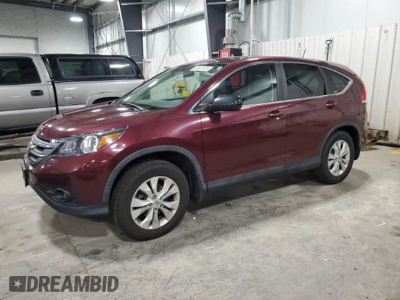 ✅ 2012 Honda CR-V EX • VIN: 5J6RM4H58CL057059 • Лот: 90833025. Опубликован ранее на Copart с пробегом 168 861 миль. Бесплатный доступ к архиву аукционных продаж из США и подробный отчёт об истории автомобиля на DreamBid. Изображение 1.