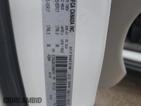 ✅ 2019 Dodge Grand Caravan SE • VIN: 2C4RDGBG7KR806747 • Lot: 82682525. Wystawiony na Copart z przebiegiem 133 006 mil. Bezpłatny archiwum sprzedaży aukcyjnych z USA i szczegółowy raport historii pojazdu na DreamBid. Zdjęcie 13.