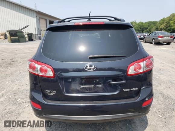 2010 Hyundai Santa Fe SE with VIN 5NMSH4AG7AH388348, listed as a Copart auction lot 66169374 with 208,477 mi miles and Salvage title. Bid and sale history available at DreamBid. Image 6.