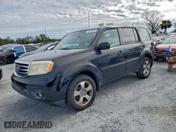 ✅ 2013 Honda Pilot EX-L • VIN: 5FNYF3H67DB013377 • Lot: 96268675. Listed on Copart with 196,272 mi. Free auction sales archive from the USA and detailed vehicle history report at DreamBid. Image 1.