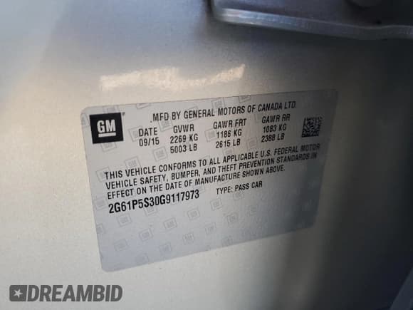 ✅ 2016 Cadillac XTS Premium Collection • VIN: 2G61P5S30G9117973 • Lot: 61818065. Wystawiony na Copart z przebiegiem 107 854 mil. Bezpłatny archiwum sprzedaży aukcyjnych z USA i szczegółowy raport historii pojazdu na DreamBid. Zdjęcie 12.