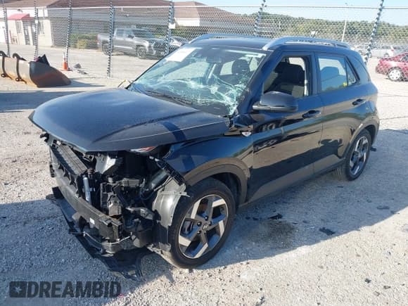 ✅ 2023 Hyundai Venue Limited • VIN: KMHRC8A3XPU256523 • Lot: 43268617. Listed on IAAI with 15,890 mi. Free auction sales archive from the USA and detailed vehicle history report at DreamBid. Image 2.