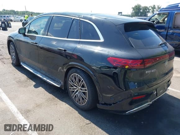 ✅ 2025 Mercedes-Benz EQS 450 • VIN: 4JGDM2EB3SA036169 • Лот: 42960518. Опубликован ранее на IAAI с пробегом 5 255 миль. Бесплатный доступ к архиву аукционных продаж из США и подробный отчёт об истории автомобиля на DreamBid. Изображение 3.