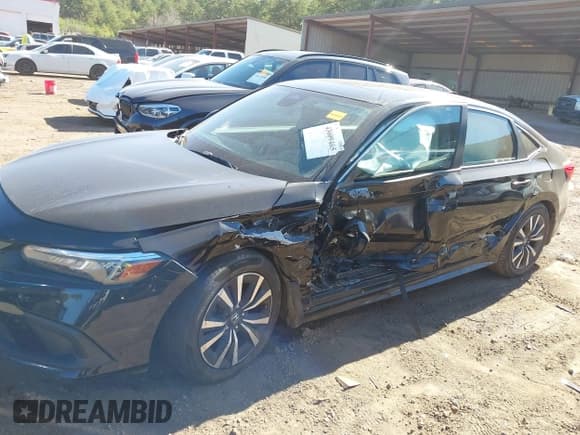 ✅ 2022 Honda Civic EX • VIN: JHMFE1F74NX007388 • Lot: 43609465. Listed on IAAI with 94,625 mi. Free auction sales archive from the USA and detailed vehicle history report at DreamBid. Image 6.