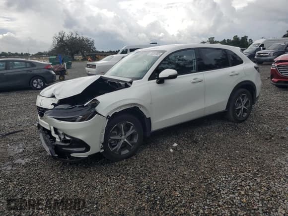 ✅ 2024 Honda HR-V EX-L • VIN: 3CZRZ1H75RM722928 • Лот: 93984055. Опубликован ранее на Copart с пробегом 16 470 миль. Бесплатный доступ к архиву аукционных продаж из США и подробный отчёт об истории автомобиля на DreamBid. Изображение 1.