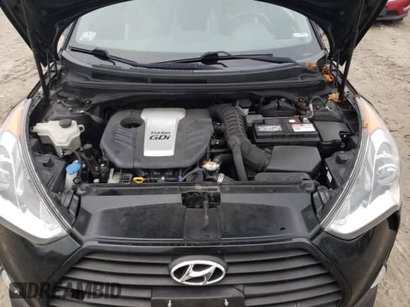 2015 Hyundai Veloster Turbo with VIN KMHTC6AE3FU232834, listed as a Copart auction lot 76071403 with 173,259 mi miles and . Bid and sale history available at DreamBid. Image 11.