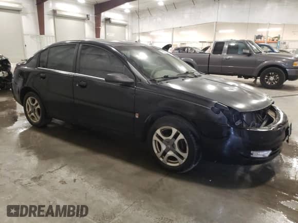 2003 Saturn ION ION 3 with VIN 1G8AK52F13Z201185, listed as a Copart auction lot 76928904 with 203,102 mi miles and Salvage title. Bid and sale history available at DreamBid. Image 4.