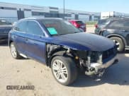 ✅ 2018 Audi Q5 Premium Plus • VIN: WA1BNAFY2J2005553 • Lot: 43408214. Listed on IAAI with 115,482 mi. Free auction sales archive from the USA and detailed vehicle history report at DreamBid. Image 1.