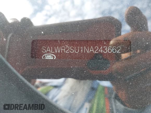 ✅ 2022 Land Rover Range Rover Sport HSE Silver Edition • VIN: SALWR2SU1NA243662 • Lot: 41179095. Listed on IAAI with 45,172 mi. Free auction sales archive from the USA and detailed vehicle history report at DreamBid. Image 9.