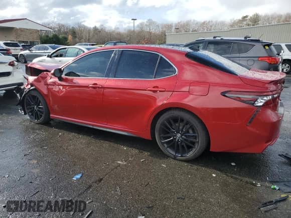 2021 Toyota Camry XSE with VIN 4T1K61BKXMU041662, listed as a Copart auction lot 81491914 with 64,807 mi miles and Salvage title. Bid and sale history available at DreamBid. Image 2.