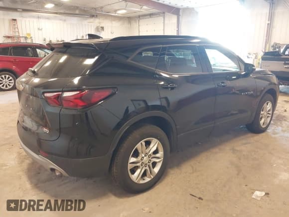 ✅ 2020 Chevrolet Blazer LT • VIN: 3GNKBCRSXLS670538 • Lot: 43684883. Listed on IAAI with 69,063 mi. Free auction sales archive from the USA and detailed vehicle history report at DreamBid. Image 4.