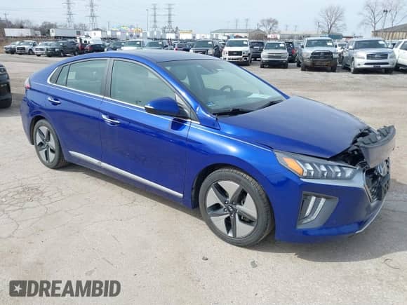 2022 Hyundai Ioniq Limited с VIN KMHC05LC2NU273680, выставлен на аукционе IAAI как лот 41864950 с пробегом 35 445 миль миль и . История ставок и продаж доступна на DreamBid. Изображение 1.