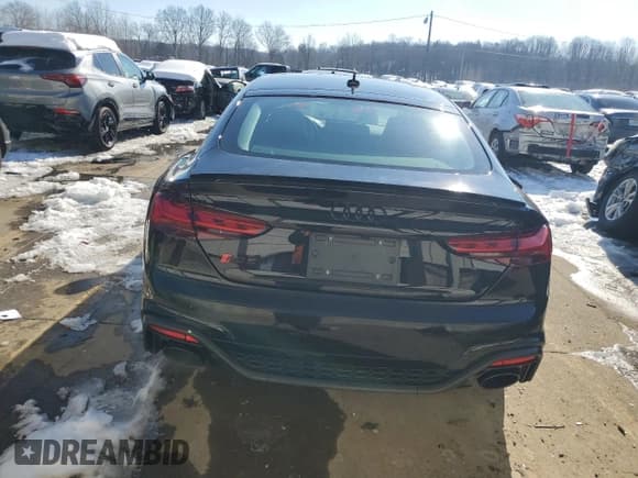 ✅ 2022 Audi RS 5 Sportback • VIN: WUAAWCF56NA901837 • Lot: 41688185. Listed on Copart with 21,147 mi. Free auction sales archive from the USA and detailed vehicle history report at DreamBid. Image 6.