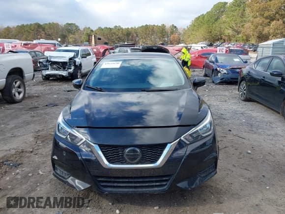 ✅ 2021 Nissan Versa SV • VIN: 3N1CN8EV6ML894602 • Lot: 43652630. Listed on IAAI with 78,007 mi. Free auction sales archive from the USA and detailed vehicle history report at DreamBid. Image 11.