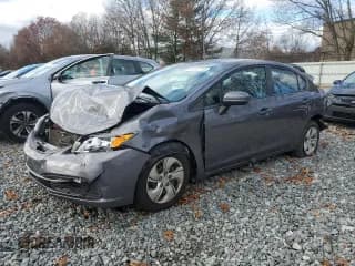 ✅ 2014 Honda Civic LX • VIN: 2HGFB2F51EH524121 • Lot: 93137715. Listed on Copart with Not provided. Free auction sales archive from the USA and detailed vehicle history report at DreamBid. Image 1.