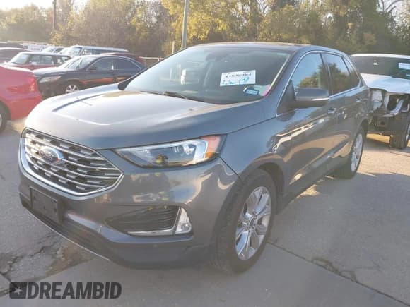 ✅ 2023 Ford Edge Titanium • VIN: 2FMPK4K97PBA27258 • Lot: 43836984. Wystawiony na IAAI z przebiegiem 57 336 mil. Bezpłatny archiwum sprzedaży aukcyjnych z USA i szczegółowy raport historii pojazdu na DreamBid. Zdjęcie 2.